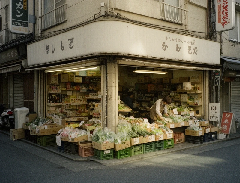 生徒作品 街角